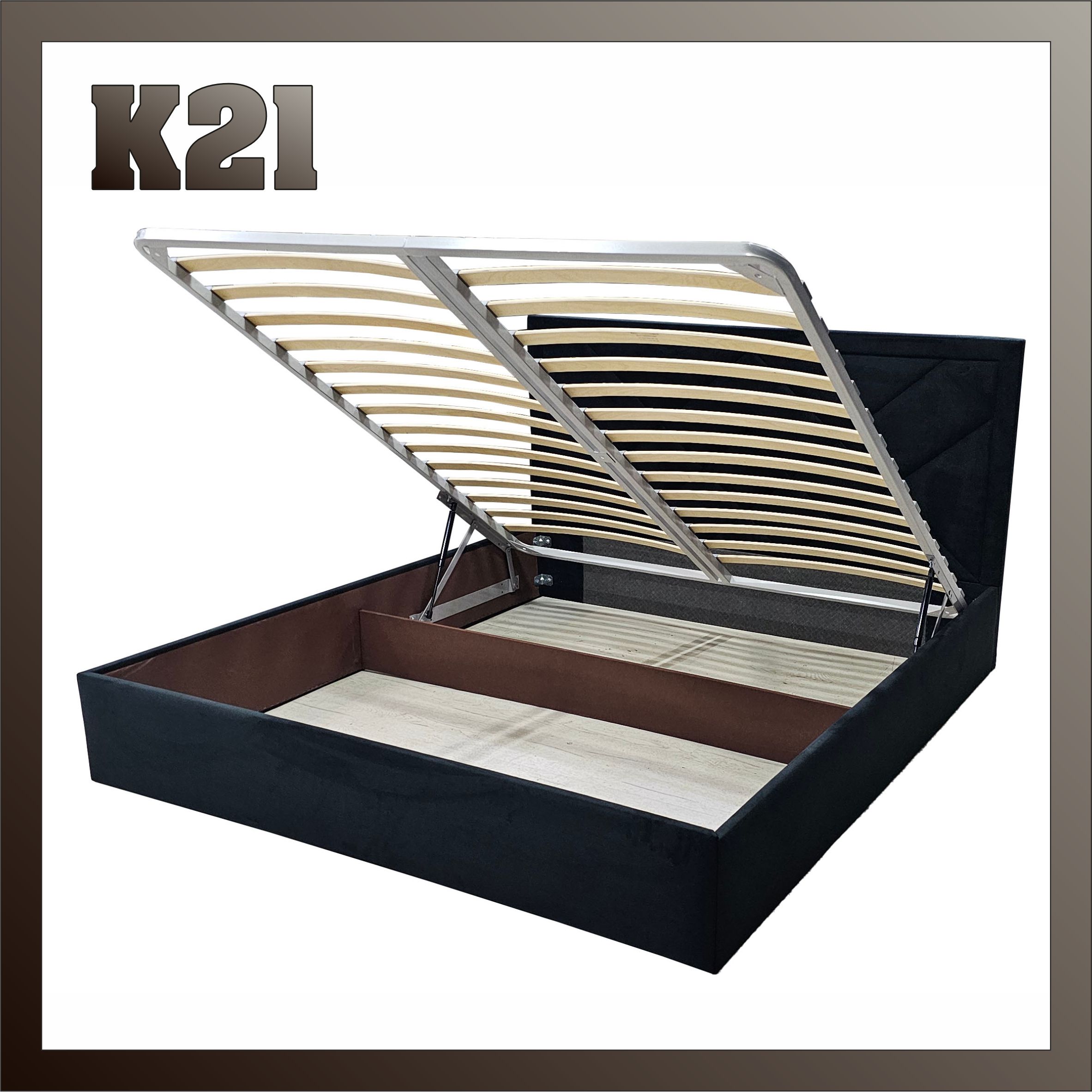 Кровать К21 (бюджетный) с подъемным механизмом